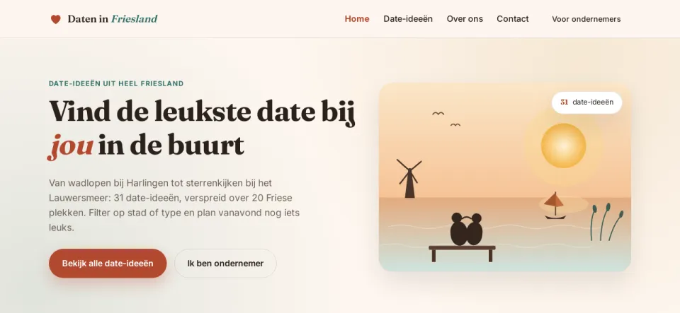 Website Daten in Friesland